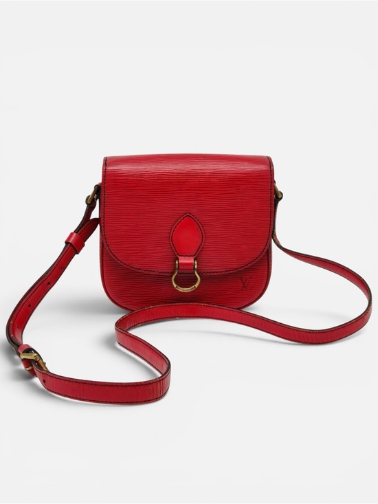 Louis Vuitton Handbags - Louis Vuitton Epi Saint Cloud PM Red Castilian Leather Crossbody Shoulder Bag